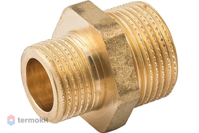 Elsen Ниппель НН 1 1/2", 2" латунь переходной
