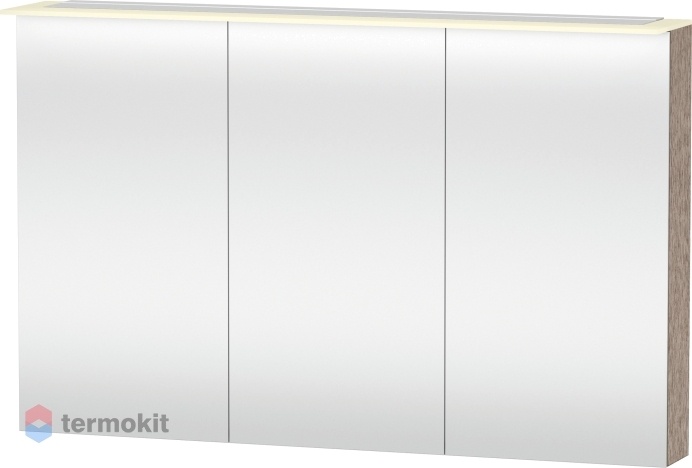 Зеркальный шкаф Duravit X-Large 120 с подсветкой Дуб, кашемир XL759601111