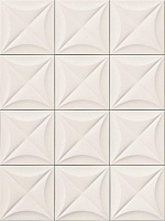 Керамическая плитка Marca Corona 4D Flower White 20х20