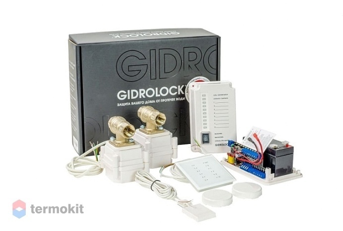 Комплект для защиты от протечек воды Gidrolock Premium TIEMME 3/4