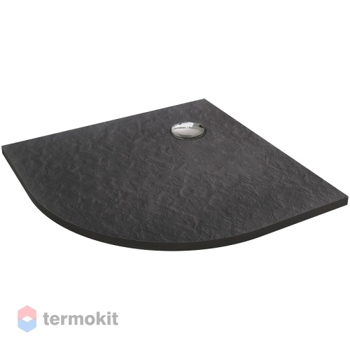 Душевой поддон Jacob Delafon TOLBIAC 900x900x25 черный матовый E6D329RU-NGM