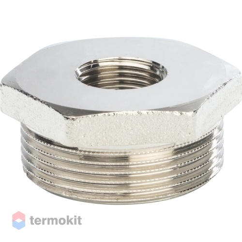 STOUT Футорка НВ 1 1/4" x 1/2" никелированная