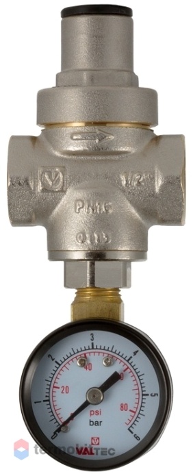 Valtec Редуктор давления от 0,5 до 5,5 бар 1/2" (без манометра)