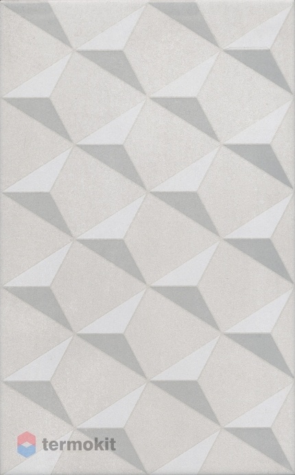 Керамическая плитка Kerama Marazzi Корредо HGD/A583/6437 декор серый светлый матовый 25x40x8