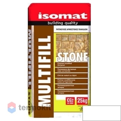 Затирка Isomat Multifill Stone 01 White 25 кг