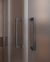 Душевой уголок Cezares Molveno 1950x900x900 (рифленое стекло) оружейная сталь MOLVENO-A-2-90-P-GM