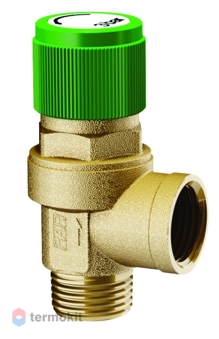 Far Автоматический предохранительный клапан 3 BAR, 1/2" НР-ВР