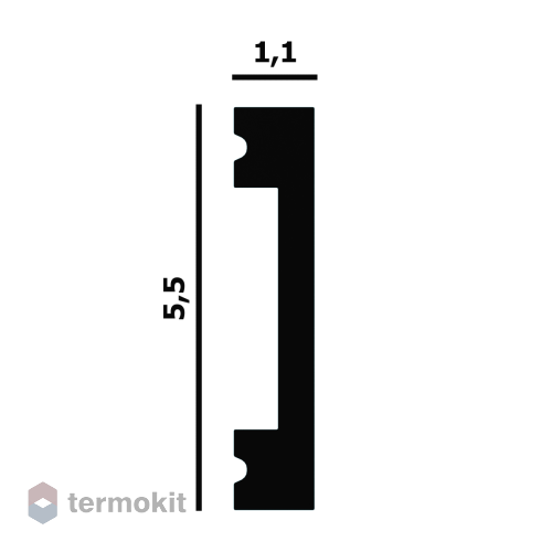 Молдинг Perfect Plus P66