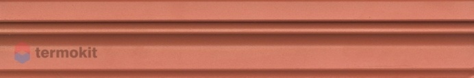 Керамическая плитка Kerama Marazzi Магнолия BLC026R Бордюр оранжевый матовый обрезной 5х30