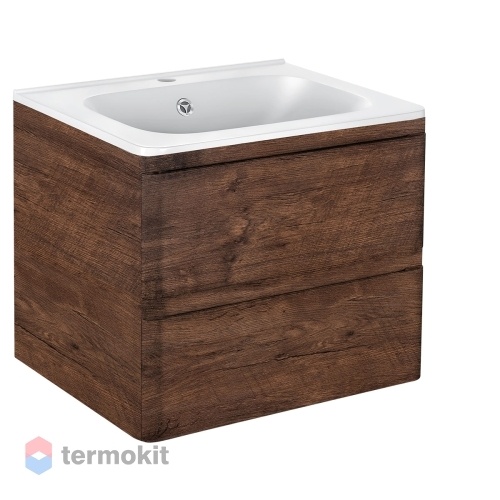 Тумба под раковину Vincea Vico 60 подвесная R.Wood VMC-2V600RW