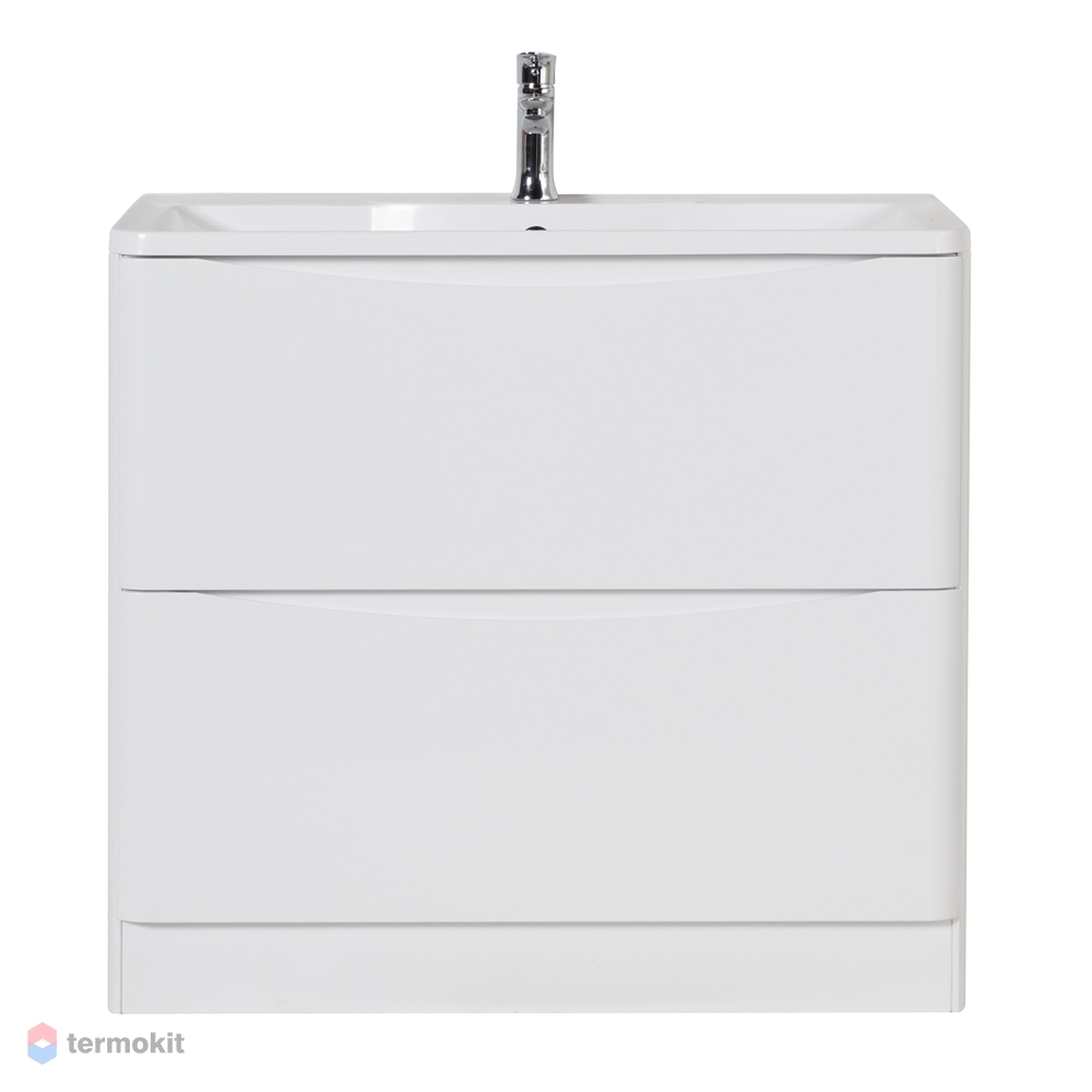 Тумба под раковину BelBagno ACQUA 80 напольная Bianco Lucido ACQUA-800 ...