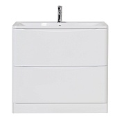 Тумба под раковину BelBagno ACQUA 80 напольная Bianco Lucido ACQUA-800-2C-PIA-BL