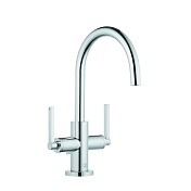 Смеситель для раковины KLUDI NOVA FONTE Puristic с донным клапаном 201180515