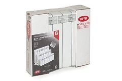 Секционный биметаллический радиатор Rifar Base 350 \ 11 секций \ с боковым подключением УЦЕНЕННЫЙ