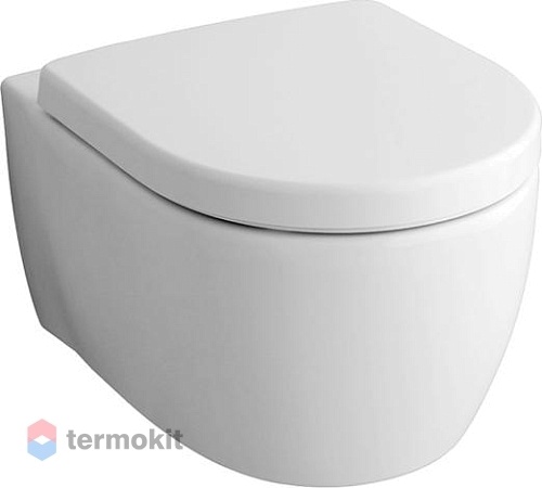 Унитаз подвесной Geberit iCon с сиденьем микролифт 204060000+574950000