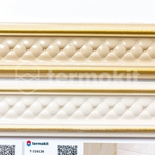Керамическая плитка Delacora Vardo Cacao Verona BW0VER18 бордюр 6x25,3