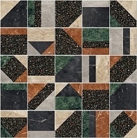 Керамогранит ABK Play Marble Black (mix) 20х20