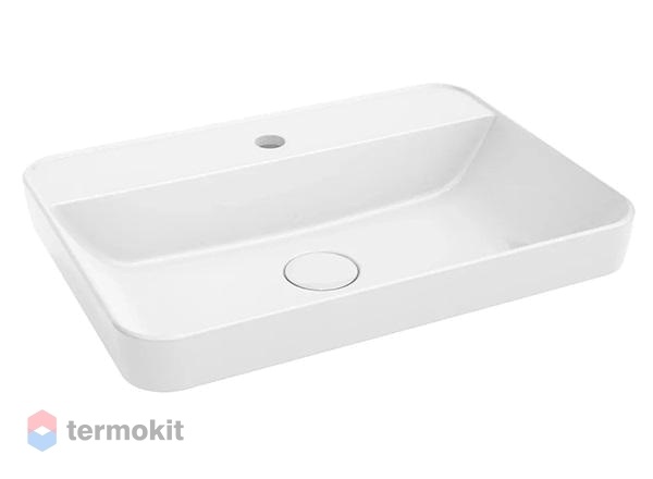 Раковина Kerama Marazzi PLAZA 55 белый глянец PLR.wbi.55.1