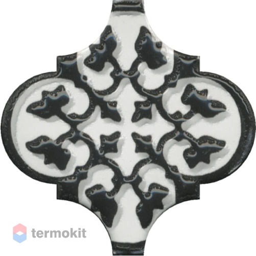 Керамическая плитка Kerama Marazzi Арабески OS/A26/65000 глянцевый орнамент декор 6,5x6,5