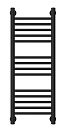 Водяной полотенцесушитель Сунержа Богема+ (прямая) 800x300 матовый черный арт. 31-0220-8030
