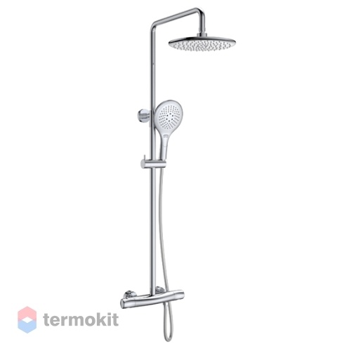 Душевая система AltroBagno Squalo хром Squalo 0301 Cr