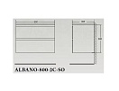 Тумба под раковину 80 подвесная BELBAGNO Albano Pino Scania ALBANO-CER-800-2C-SO-PS