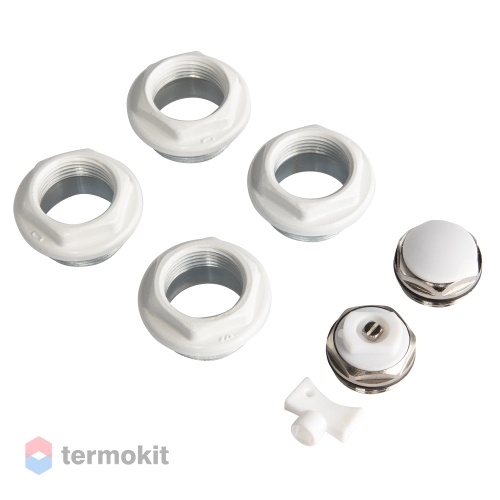 Комплект монтажный Royal Thermo 1”х 3/4" белый