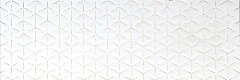 Керамическая плитка DOM Ceramiche Pura Bianco Rombo Tracce Oro Rett декор 49,8x149,8