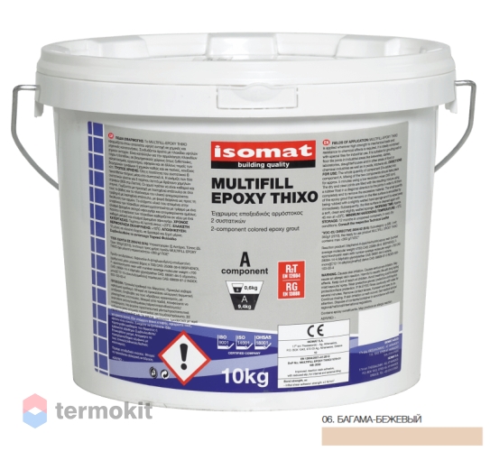 Затирка Isomat Multifill-Epoxy Thixo 06 Багама бежевый 10кг