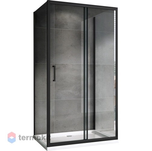 Душевой уголок ABBER Schwarzer Diamant 1950x1000x850 черный AG30100B-S85B-S85B