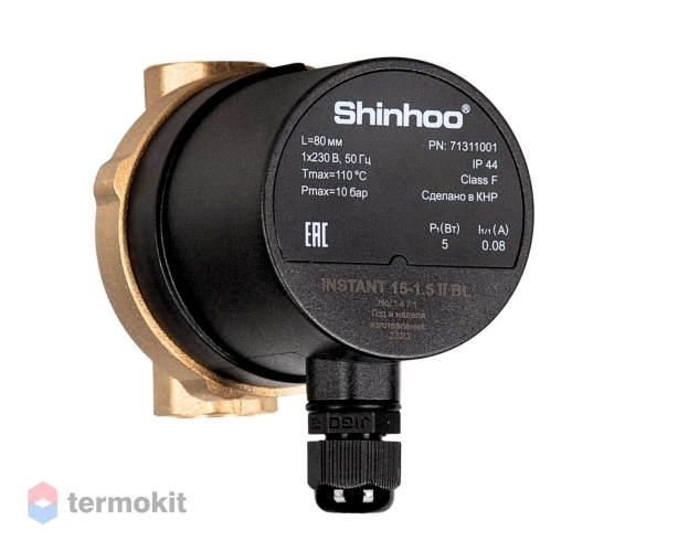 Циркуляционный насос Shinhoo INSTANT 15-1.5 II BL