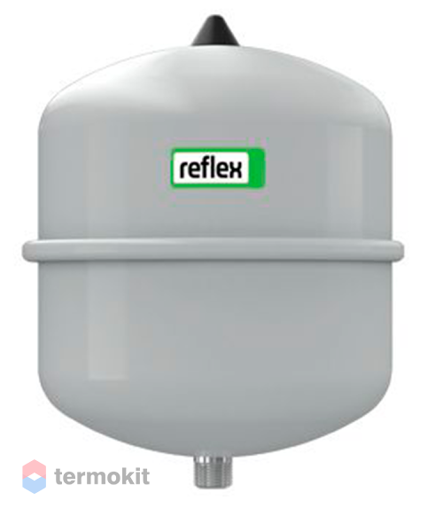 Мембранный расширительный бак Reflex N 8 для закрытых систем отопления, цвет серый