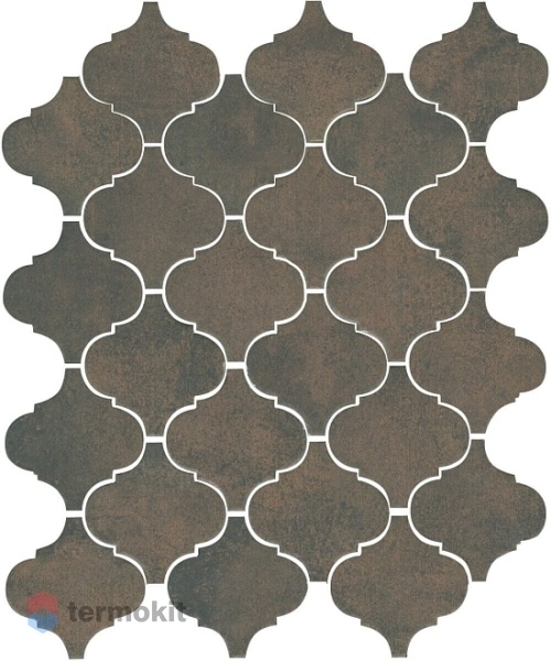 Керамическая плитка Kerama Marazzi Арабески Котто 65004 коричневый настенная 26x30