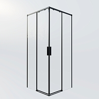 Душевой уголок Vincea Soft 2 2000x900x900 черный VSS-3SO2900CLB