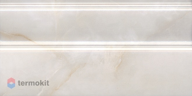Керамическая плитка Kerama Marazzi Вирджилиано Серый обрезной FMA007R Плинтус 15x30