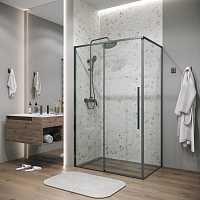 Душевой уголок Grossman Galaxy 1950x1300x900 графит сатин 120.K33.01.1390.42.00