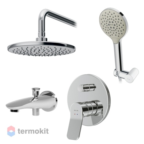 Душевой комплект скрытого монтажа AM.PM X-Joy FB85A10020