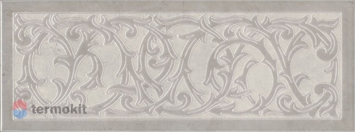 Керамическая плитка Kerama Marazzi Монсанту HGD/B504/15147 Декор 3 серый светлый 15х40