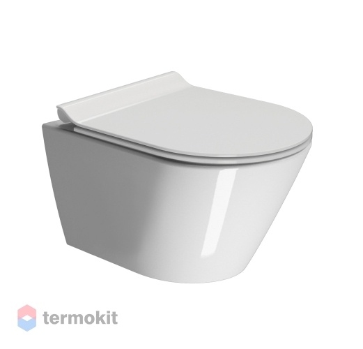 Унитаз подвесной GSI KUBE X с сиденьем микролифт 941611+FISR2+MS86CSN11