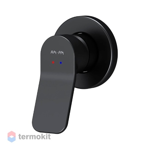 Встраиваемый смеситель для душа AM.PM X-Joy черный F85A65022