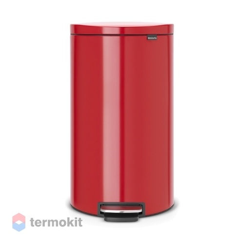 Мусорный бак Brabantia FlatBack+ 30л пламенно-красный 484988