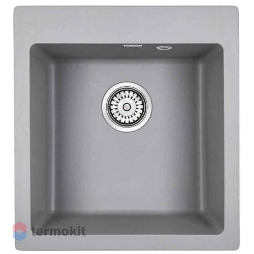 Мойка для кухни Paulmark Zemar серый металлик PM104651-GRM