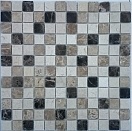 Мозаика Caramelle Mosaic Pietrine 4mm Pietra Mix 1 Pol (2,3x2,3) 29,8x29,8