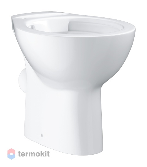 Унитаз напольный GROHE Bau Ceramic с сиденьем микролифт 39430000+39493000