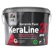 Düfa Premium KeraLine Keramik Paint 20 Интерьерная моющаяся краска для стен и потолков полуматовая