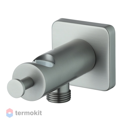 Подключение для душевого шланга Lemark с держателем лейки графит LM3785GM