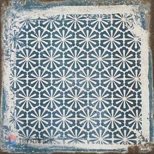Керамогранит Smile Tile Toscana Blue Deco 20x20