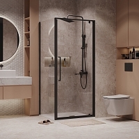 Душевой уголок Niagara Nova 1950x1000x800 черный матовый NG-85-10AB-A80B-34