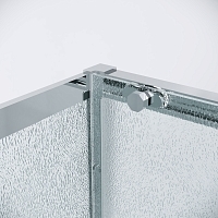 Душевой уголок Grossman Style 1950x1300x800 (стекло шиншилла) левый хром 120.K33.05.1380.10.02