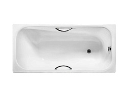 Чугунная ванна Wotte Start УР 1700х700 c отверстиями для ручек БП-00000004